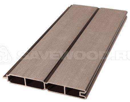 Заборный профиль из ДПК Savewood SW Agger матовый терракот купить в Новороссийске
