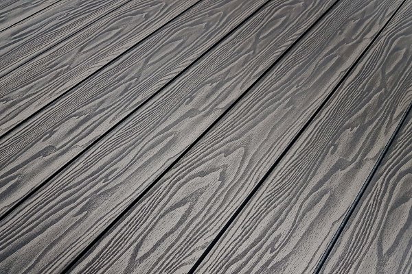 Террасная доска из ДПК Terrapol Смарт 3D Полнотелая без паза Черное дерево купить в Новороссийске