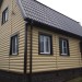 Сайдинг "blockhouse" под бревно, Престиж ВН-01, золотистый купить в Новороссийске