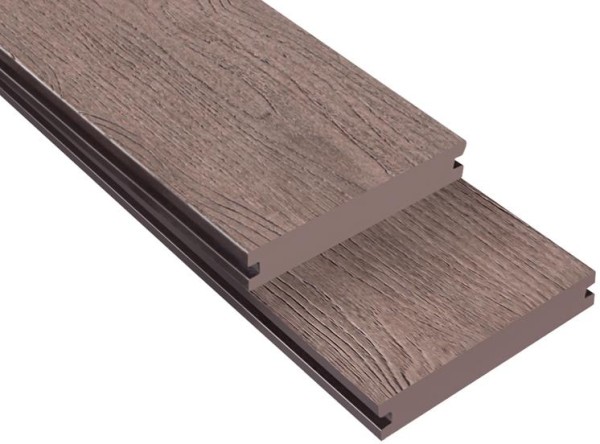 Террасная доска ДПК Outdoor 3D полнотелая NEVADA/CALIFORNIA BROWN коричневая микс купить в Новороссийске