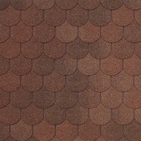 Гибкая черепица Tegola ASSISI terracotta 420 купить в Новороссийске