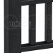Комплект крышка/юбка для столба SEQUOIA BLACK купить в Новороссийске