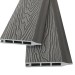 Заборная панель шип-паз EasyDecking Wood-Х 146х20 Серый купить в Новороссийске