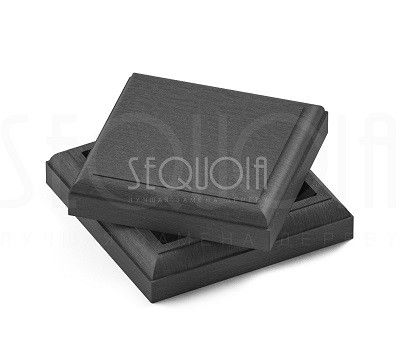 Комплект крышка/юбка для столба SEQUOIA GRAY купить в Новороссийске
