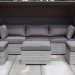 Диван-Трансформер AFINA плетеный из иск. ротанга AFM-320G Grey купить в Новороссийске
