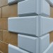 Угол Наружный к Фасадным Термопанелям Доломит Дагестанский Камень 400 мм Белый купить в Новороссийске