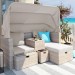 Комплект мебели AFINA плетеной из иск. ротанга AFM-330 Beige купить в Новороссийске