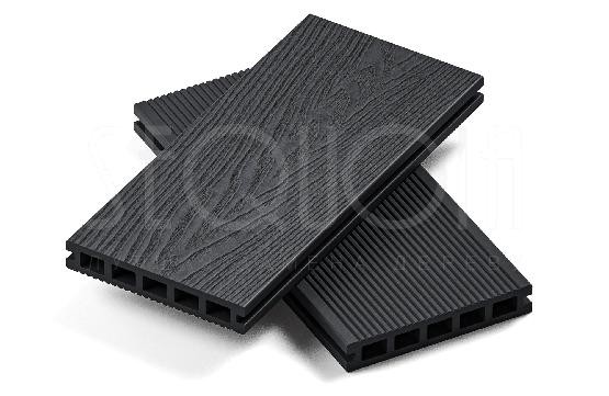 Доска террасная ДПК 3D SEQUOIA Evolution WOOD BLACK купить в Новороссийске