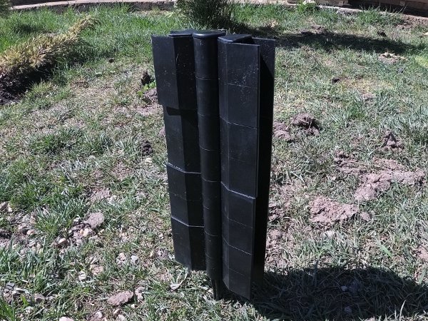 Угловой элемент поворотный, пластиковый от 60° до 300° для доски 300х30 мм из ДПК чёрный Holzhof купить в Новороссийске