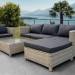 Комплект мебели AFINA плетеной из иск. ротанга YR821G Grey/Grey купить в Новороссийске