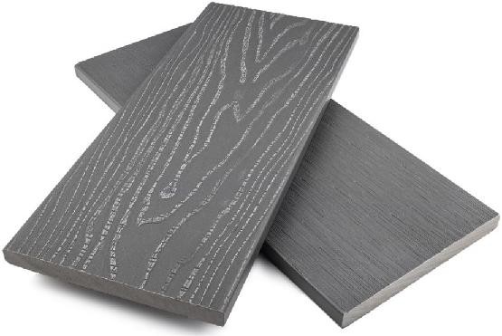 Заборная доска ДПК полнотелая NanoWood Серый купить в Новороссийске