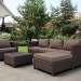 Комплект мебели AFINA плетеной из иск. ротанга YR821A Brown/Beige купить в Новороссийске