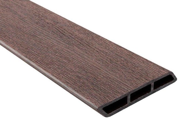 Доска Ромбус 3D ДПК Outdoor STORM BROWN коричневая микс купить в Новороссийске