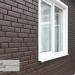 Фасадная панель Ю-Пласт Стоун Хаус Кирпич Коричневый купить в Новороссийске