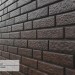 Фасадная панель Ю-Пласт Стоун Хаус Кирпич Коричневый купить в Новороссийске