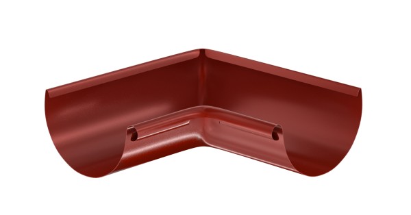Водосток Aquasistem, система 125x90 - Угол желоба, внутренний 90° RR 29 Бургундский купить в Новороссийске