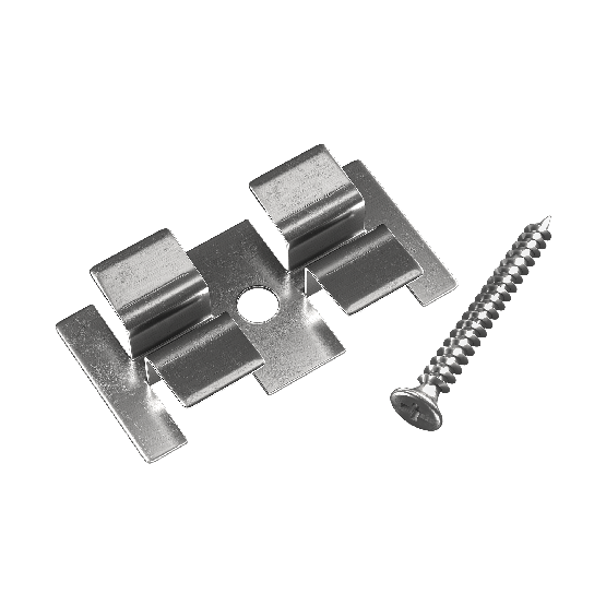 Клипса с саморезом, Grinder шовный монтаж 5 mm купить в Новороссийске