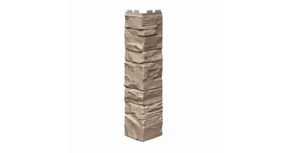 Угол наружный VOX Solid Stone Lazio камень светлая глина купить в Новороссийске