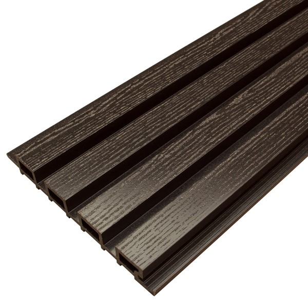 Фасадная доска из ДПК Faynag Wood Рейка Венге купить в Новороссийске