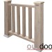 Ограждение из ДПК Outdoor Классик 3D STORM серый микс купить в Новороссийске
