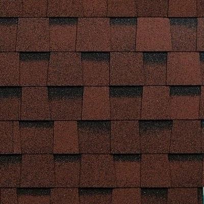 Двухслойная ламинированная черепица Shinglas, серия Фазенда – Красный купить в Новороссийске