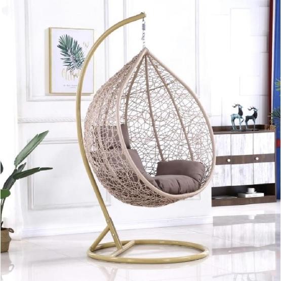 Кресло Подвесное из искусственного ротанга AFM-169A-XLB Beige купить в Новороссийске