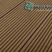 Террасная доска из ДПК  WOODVEX Select Темно-коричневый купить в Новороссийске