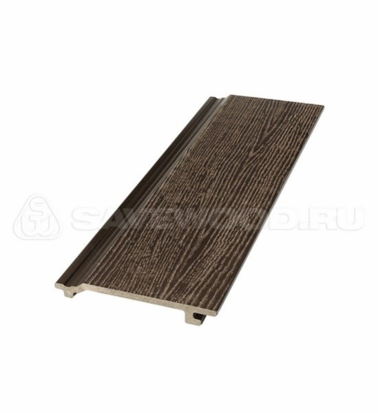 Сайдинг из дпк savewood sw-sorbus радиальный распил темно-коричневый купить в Новороссийске