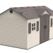 Сарай пластиковый LifeTime 15x8 DD купить в Новороссийске