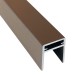 П-профиль Алюминиевый EasyDecking 35x25 Венге купить в Новороссийске