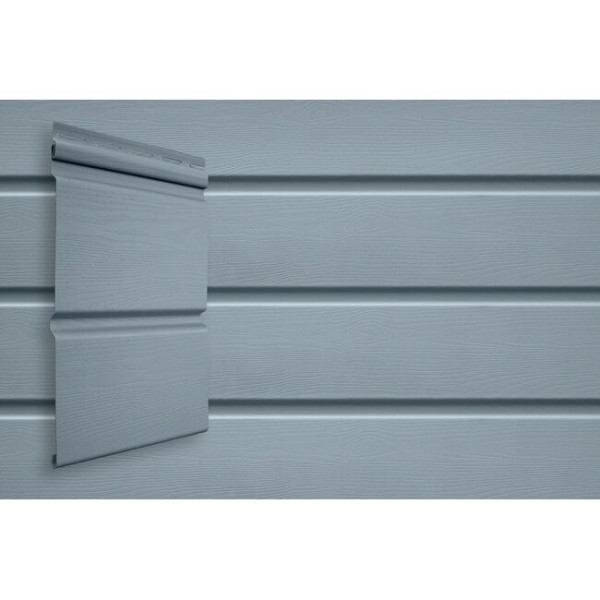 Виниловый сайдинг Grand Line Double-Брус Голубой купить в Новороссийске