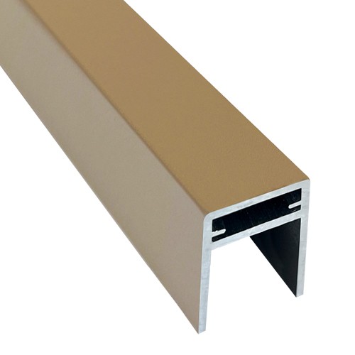 П-профиль Алюминиевый EasyDecking 35x25 Дуб купить в Новороссийске