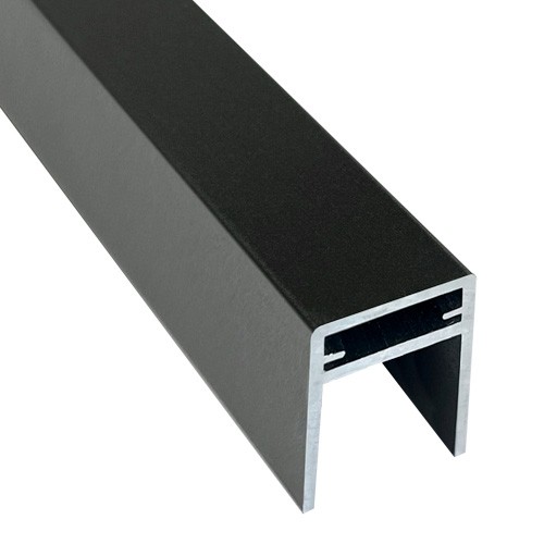 П-профиль Алюминиевый EasyDecking 35x25 Черное дерево купить в Новороссийске