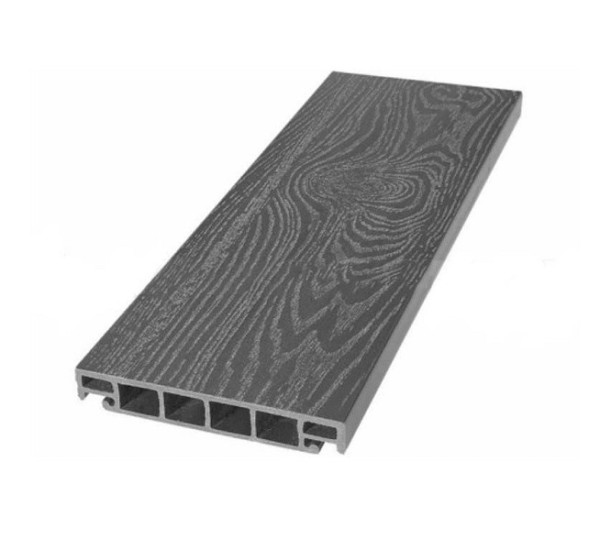 Террасная доска из ДПК SW Salix (T) 2D графит купить в Новороссийске