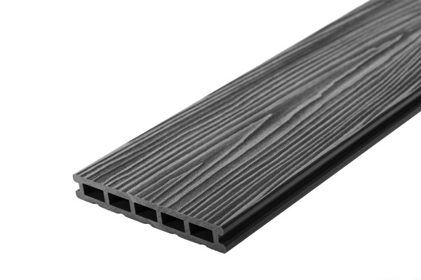 Террасная доска из ДПК RusDecking Unodeck Mogano - Графит купить в Новороссийске