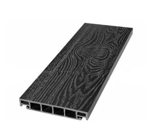 Террасная доска из ДПК SW Salix (T) 2D чёрный купить в Новороссийске