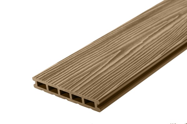 Террасная доска из ДПК RusDecking Unodeck Mogano - Орех купить в Новороссийске