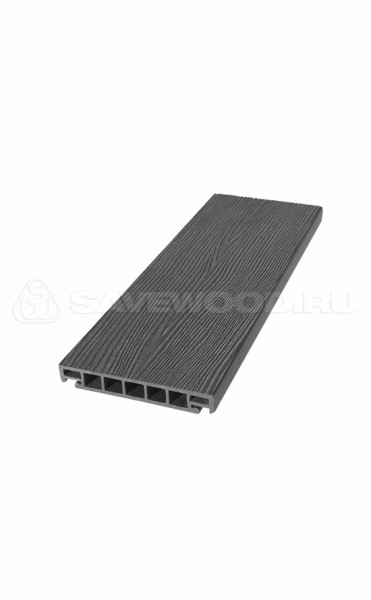 Террасная доска из ДПК SW Salix (S) (R) графит купить в Новороссийске