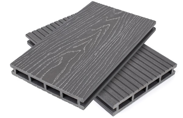 Террасная доская ДПК NanoWood Nature 3D пустотелая Серый купить в Новороссийске