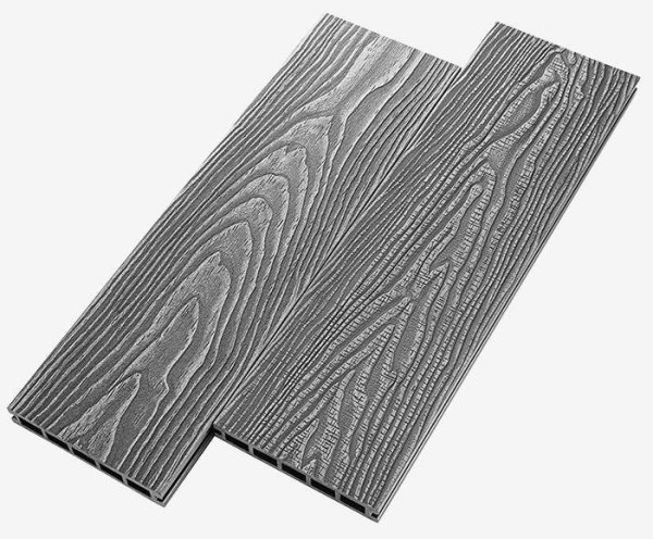 Террасная доска из ДПК RusDecking Unodeck Vintage - Серый купить в Новороссийске