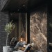 Фиброцементные панели Panda Камень Браун 02420F купить в Новороссийске