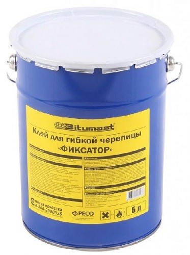 Клей для гибкой черепицы BITUMAST 5 л купить в Новороссийске