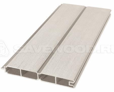 Заборный профиль из ДПК Savewood SW Agger матовый бежевый купить в Новороссийске